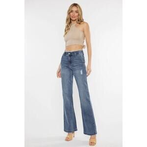 KanCan USA Makayla Ultra High Rise Flare Jeans SZ 30 NWOT